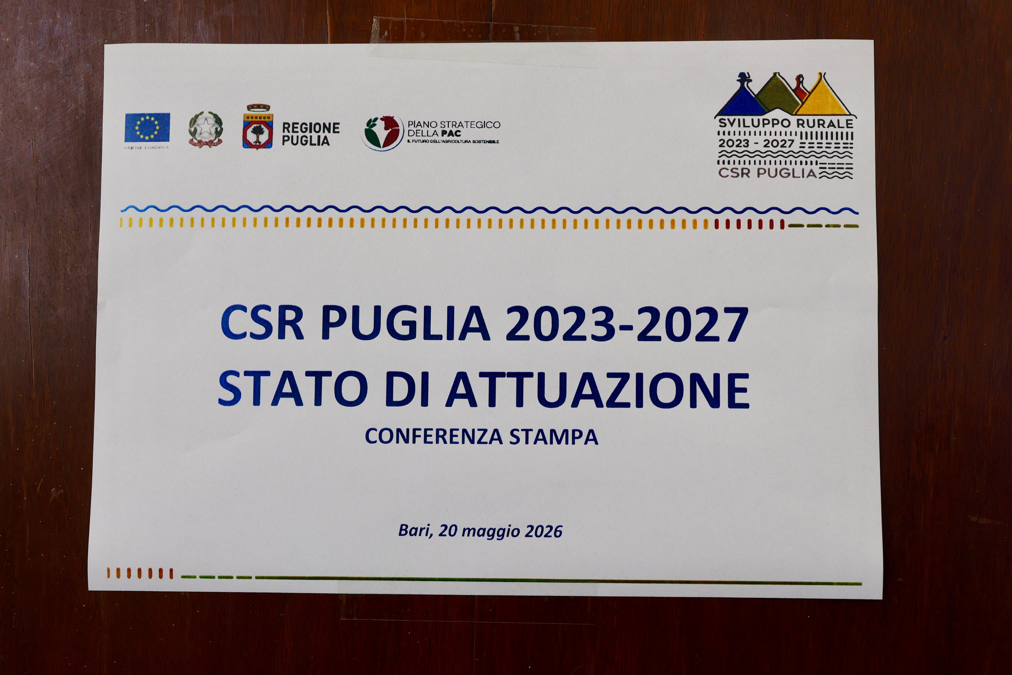 Galleria CSR Puglia 2023-2027, nuovi investimenti per le filiere agroalimentari: al via “Filiere di Puglia”, il bando da 40 milioni per trasformazione e valorizzazione delle produzioni pugliesi - Diapositiva 5 di 8