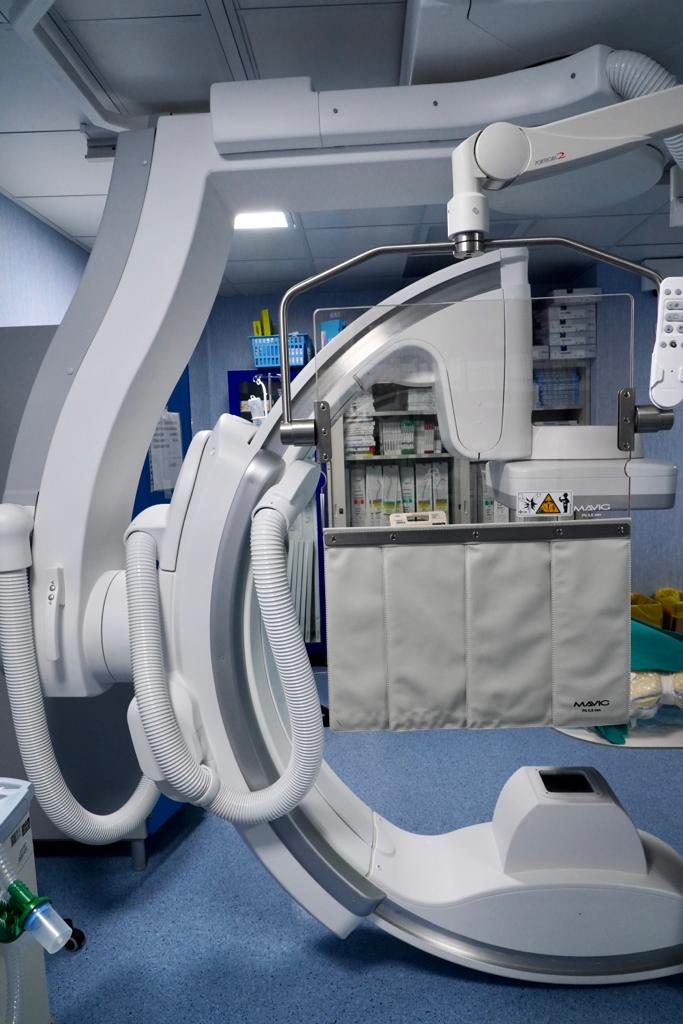 Galleria Cardiologia hi tech all’Ospedale Di Venere: installati due nuovi angiografi con tecnologia digitale - Diapositiva 8 di 12